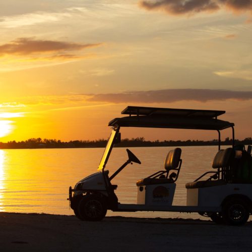 Sanibel Carts 4 Seater Sunset